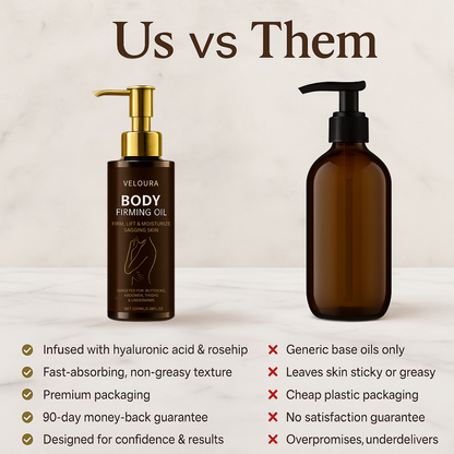 Veloura ~ Anti Cellulite Massage Oil